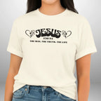 Jesus The Way The Truth The Life John 14:6 Shirt | Women’s Comfort Colors Tee Goshen & Selah Co