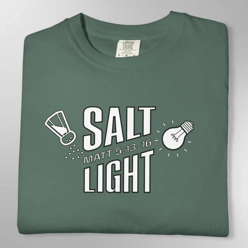 Salt & Light Matthew 5:13–16 Shirt | Unisex Comfort Colors T-Shirt Goshen & Selah Co