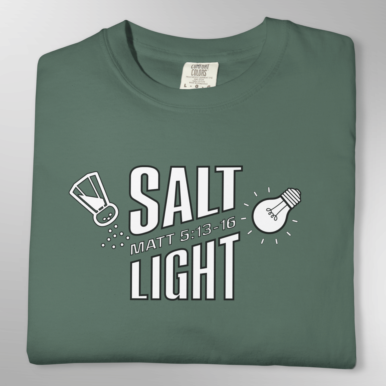 Unisex Salt & Light Matthew 5:13–16 Tee | Soft Comfort