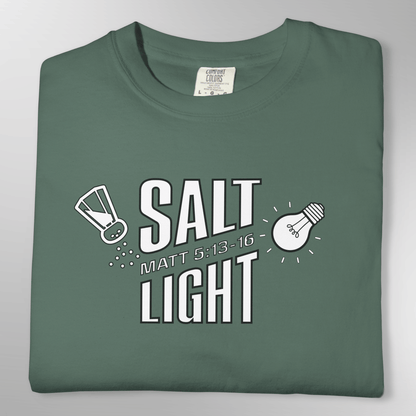 Unisex Salt & Light Matthew 5:13–16 Tee | Soft Comfort