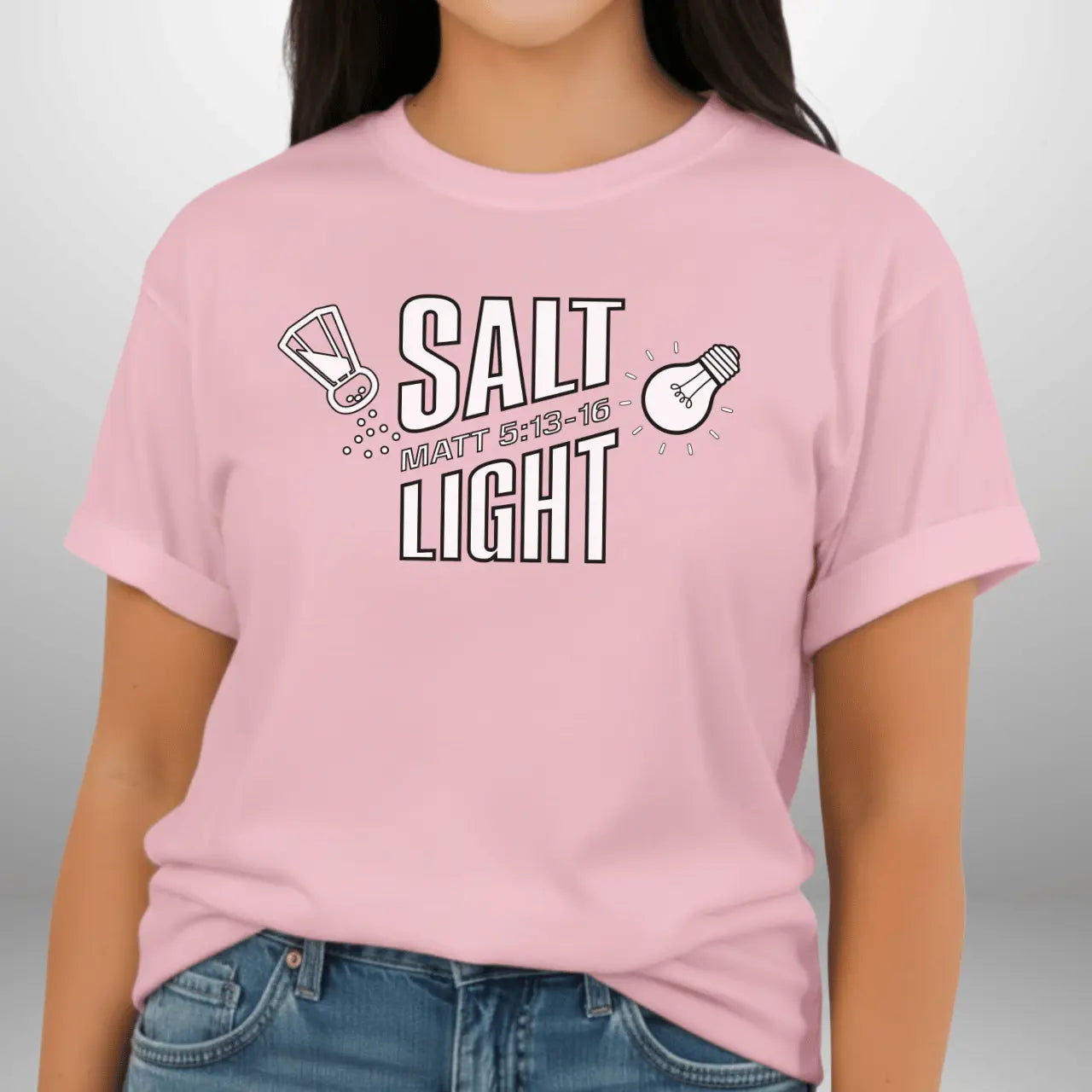 Salt & Light Matthew 5:13–16 Shirt | Unisex Comfort Colors T-Shirt Goshen & Selah Co