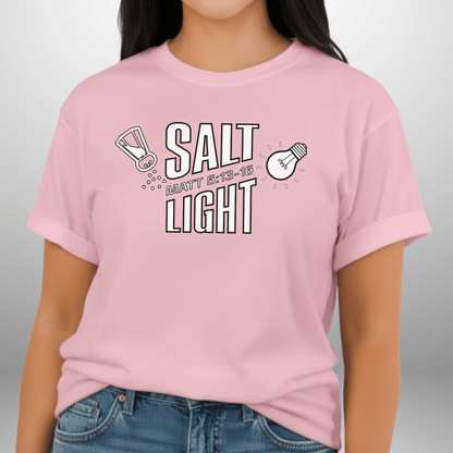 Unisex Salt & Light Matthew 5:13–16 Tee | Soft Comfort