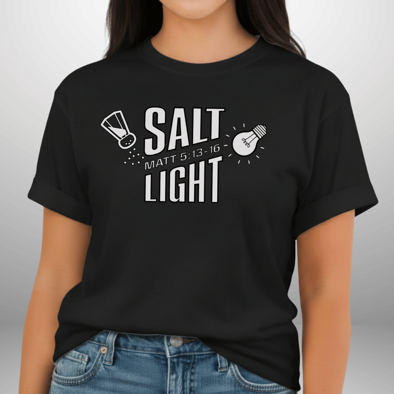 Unisex Salt & Light Matthew 5:13–16 Tee | Soft Comfort