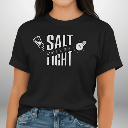 Unisex Salt & Light Matthew 5:13–16 Tee | Soft Comfort
