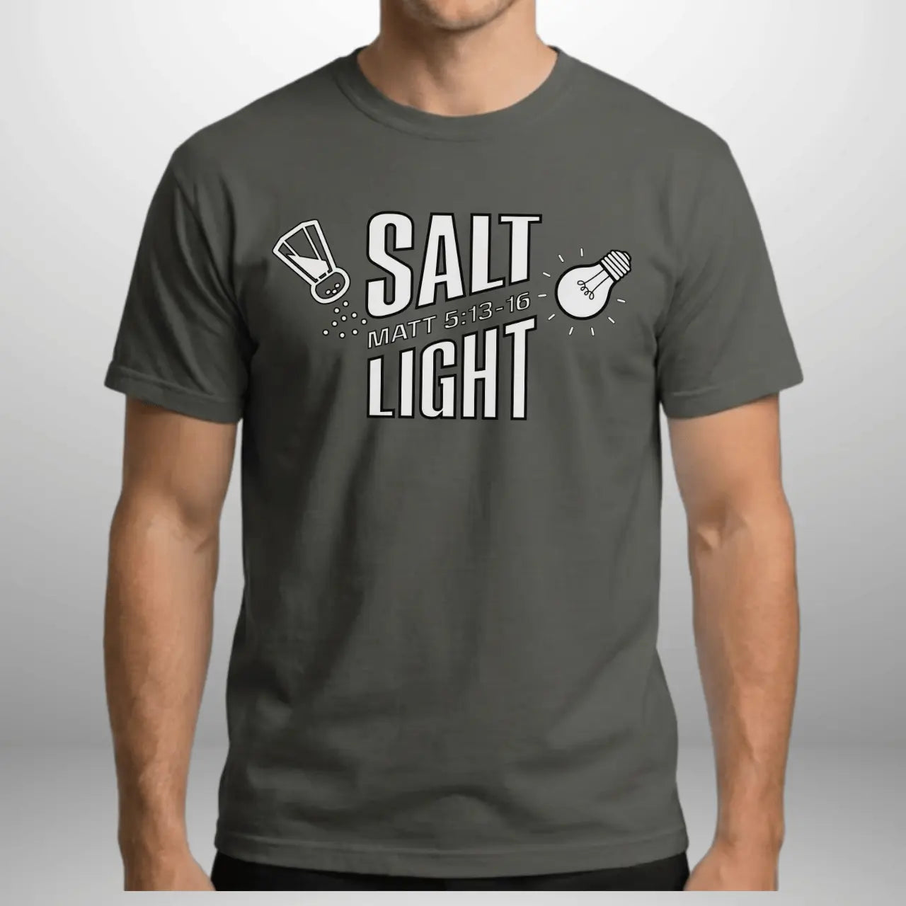Salt & Light Matthew 5:13–16 Shirt | Unisex Comfort Colors T-Shirt Goshen & Selah Co