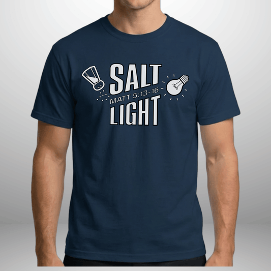 Unisex Salt & Light Matthew 5:13–16 Tee | Soft Comfort