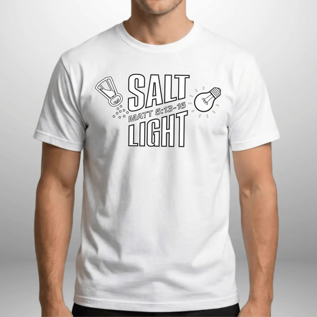 Salt & Light Matthew 5:13–16 Shirt | Unisex Comfort Colors T-Shirt Goshen & Selah Co