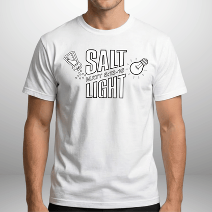 Unisex Salt & Light Matthew 5:13–16 Tee | Soft Comfort