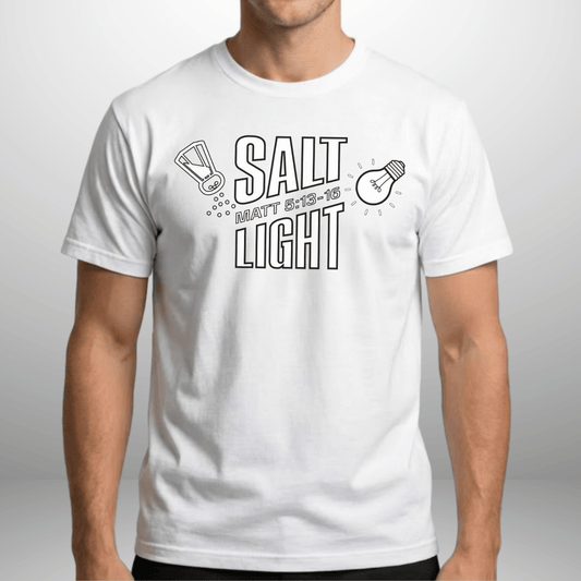 Unisex Salt & Light Matthew 5:13–16 Tee | Soft Comfort