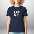 Love John 3:16 Women’s T-Shirt | Gildan 64000L Semi-Fitted Faith Tee Goshen & Selah Co