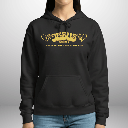 Women’s Jesus The Way The Truth The Life John 14:6 Hoodie