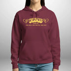 Jesus The Way The Truth The Life John 14:6 Hoodie | Women’s Gildan 18500 Pullover Goshen & Selah Co
