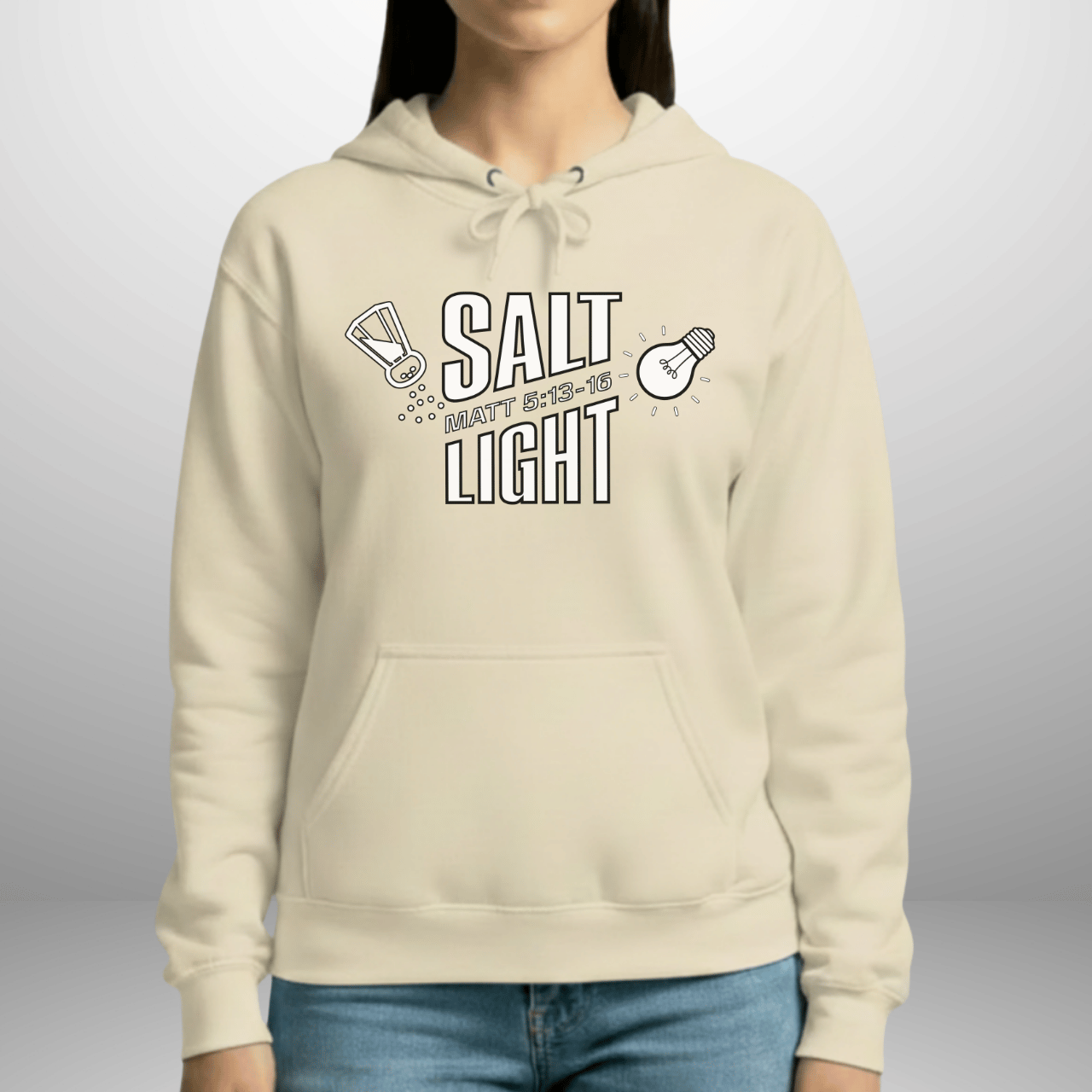 Unisex Salt & Light Matthew 5:13–16 Hoodie | Cozy Pullover