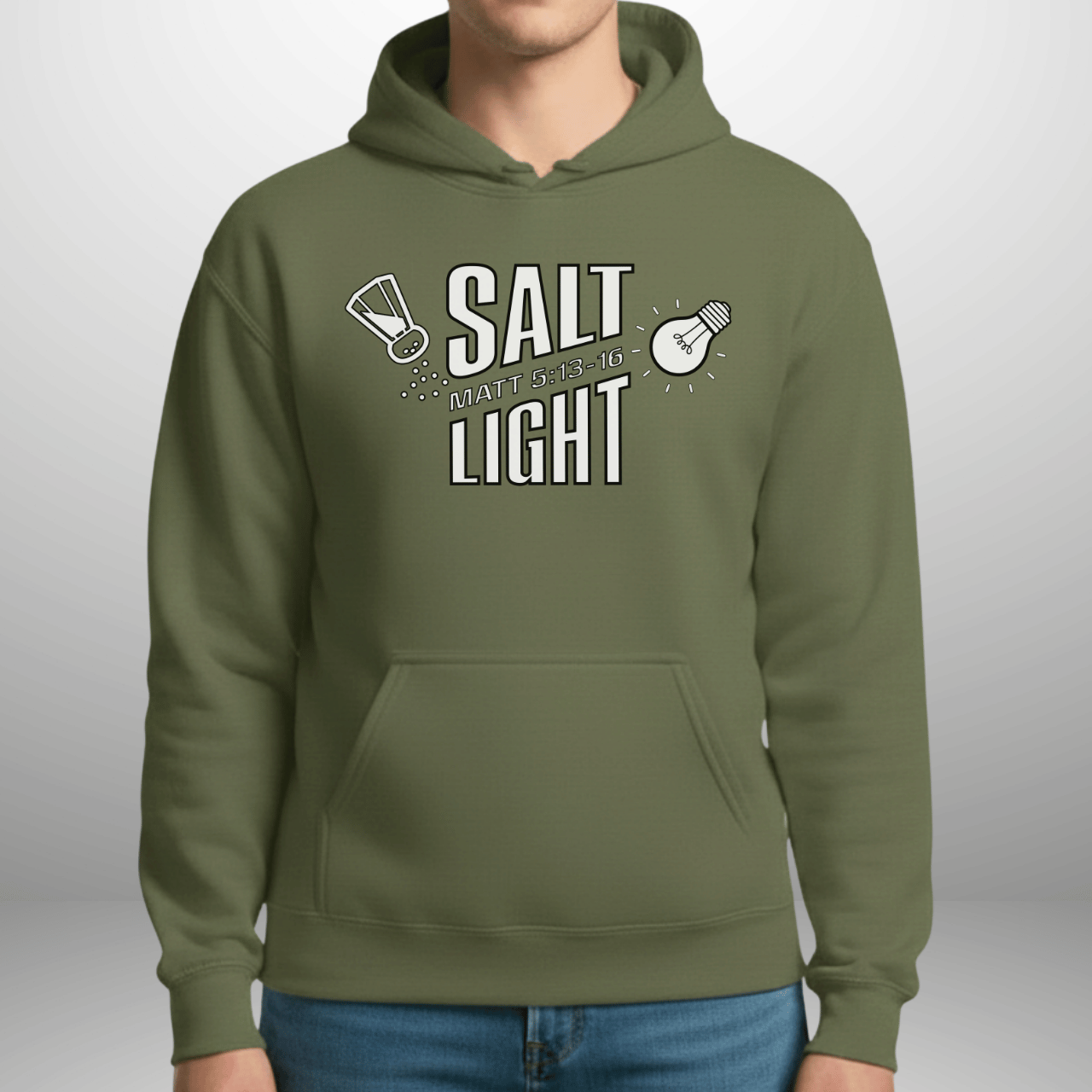Unisex Salt & Light Matthew 5:13–16 Hoodie | Cozy Pullover