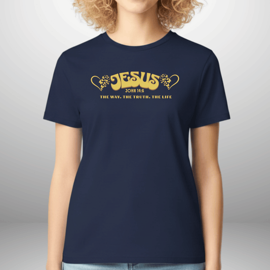 Women’s Jesus The Way The Truth The Life John 14:6 Tee
