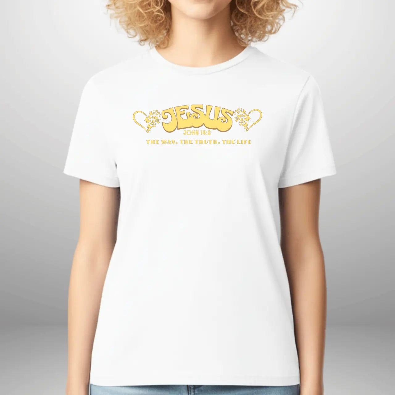 Jesus The Way The Truth The Life John 14:6 Shirt | Women’s Gildan T-Shirt Goshen & Selah Co