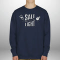 Salt & Light Matthew 5:13–16 Youth Sweatshirt | Gildan 18000B Crewneck Goshen & Selah Co