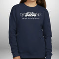 Jesus The Way The Truth The Life John 14:6 Youth Sweatshirt | Gildan 18000B Crewneck Goshen & Selah Co