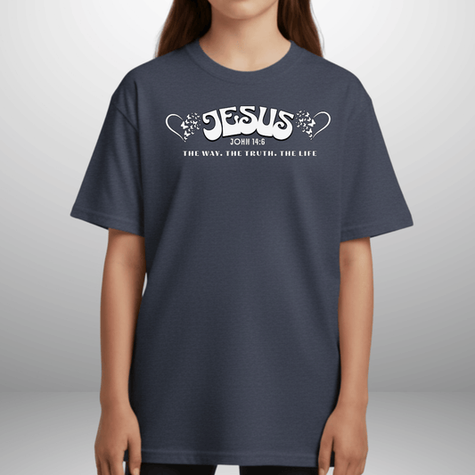 Youth Jesus The Way The Truth The Life John 14:6 T-Shirt