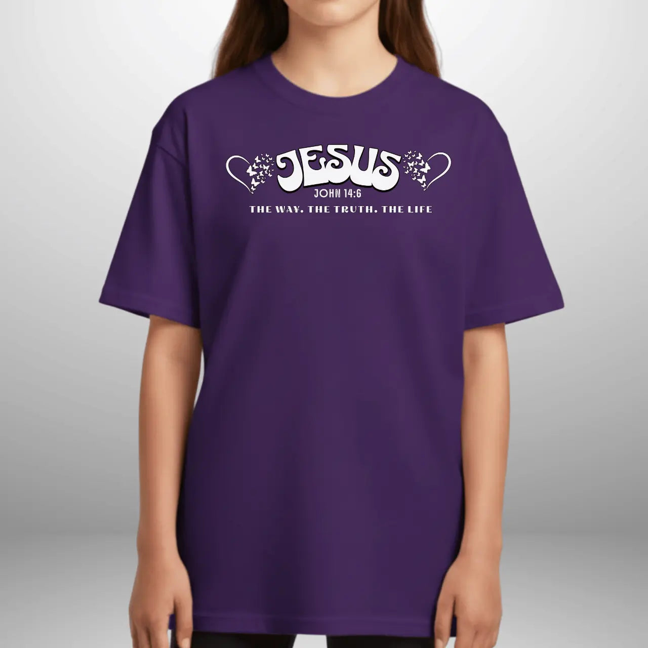 Jesus The Way The Truth The Life John 14:6 Youth T-Shirt | Gildan Tee Goshen & Selah Co