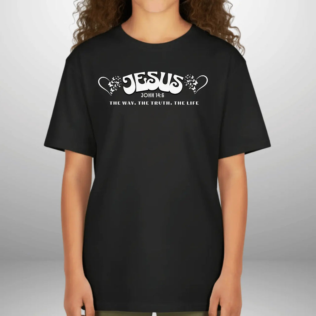 Jesus The Way The Truth The Life John 14:6 Youth T-Shirt | Gildan Tee Goshen & Selah Co