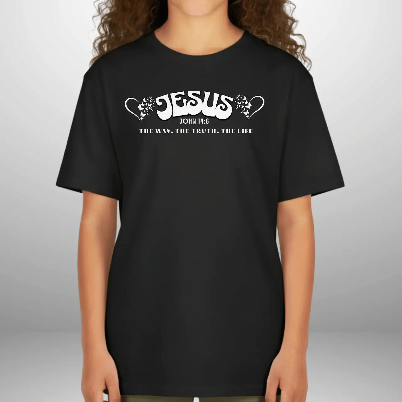 Jesus The Way The Truth The Life John 14:6 Youth T-Shirt | Gildan Tee Goshen & Selah Co