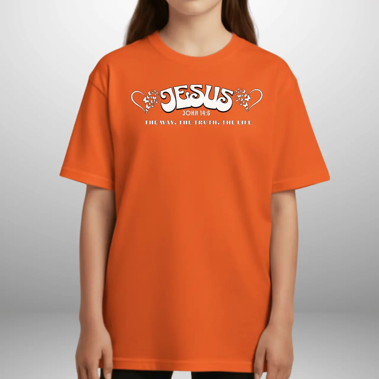 Jesus The Way The Truth The Life John 14:6 Youth T-Shirt | Gildan Tee Goshen & Selah Co