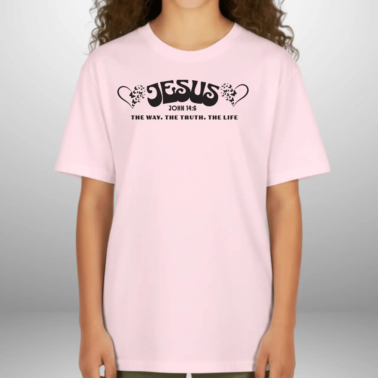 Jesus The Way The Truth The Life John 14:6 Youth T-Shirt | Gildan Tee Goshen & Selah Co
