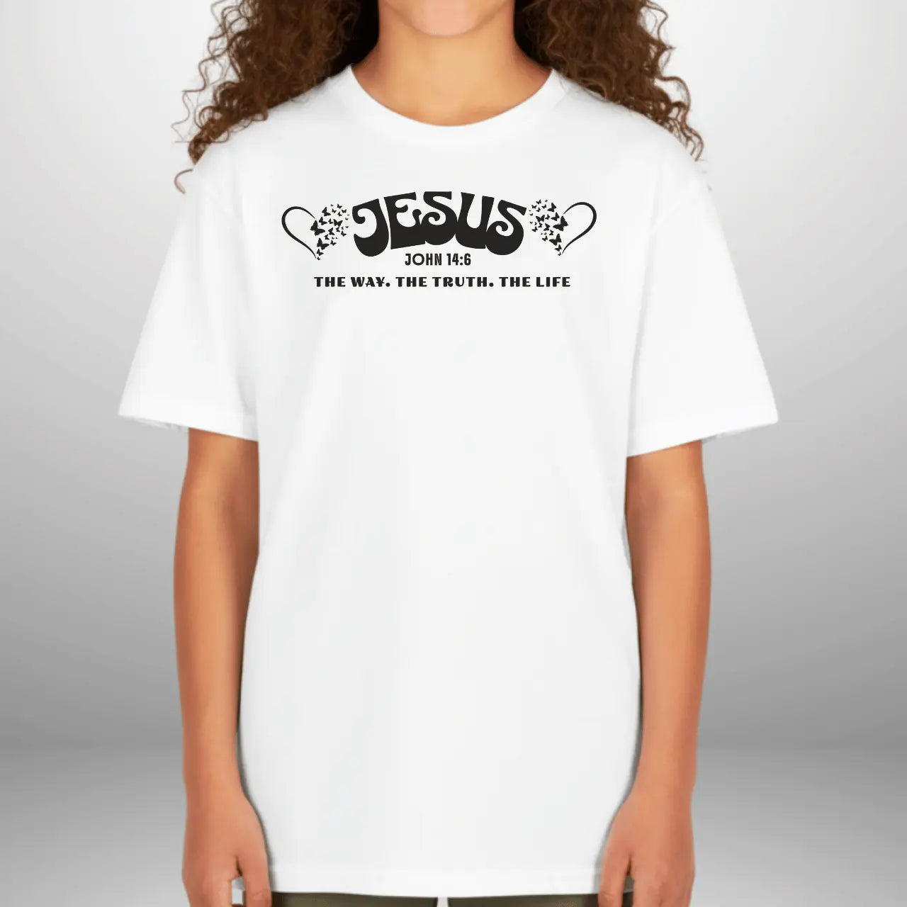Jesus The Way The Truth The Life John 14:6 Youth T-Shirt | Gildan Tee Goshen & Selah Co