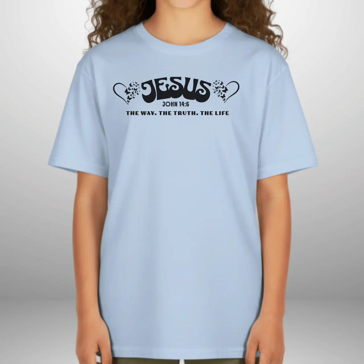 Jesus The Way The Truth The Life John 14:6 Youth T-Shirt | Gildan Tee Goshen & Selah Co