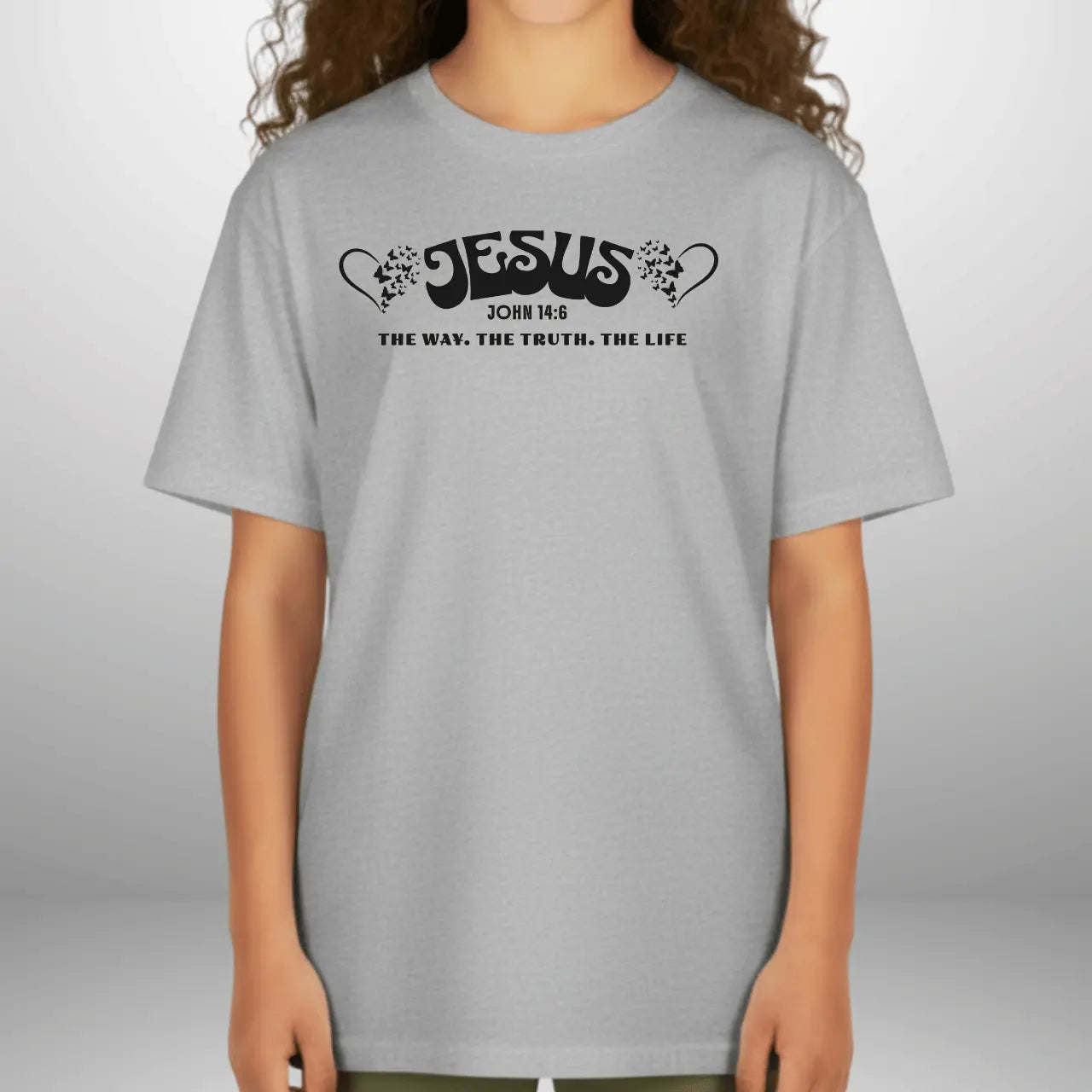 Jesus The Way The Truth The Life John 14:6 Youth T-Shirt | Gildan Tee Goshen & Selah Co
