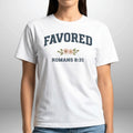 Favored Romans 8:31 Women’s Comfort Colors 1717 T-Shirt | Faith-Inspired Everyday Tee Goshen & Selah Co