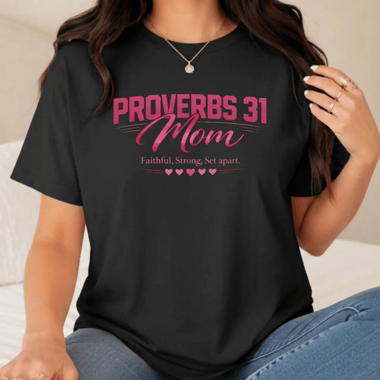 Proverbs 31 Mom T-Shirt | Women’s Comfort Colors Tee Goshen & Selah Co