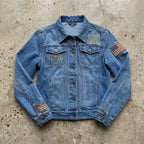 Liberty Wings - Premium Vintage Denim Jacket Goshen & Selah Co