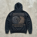 Covered Mercy – Vintage Shield Pullover Hoodie Goshen & Selah Co