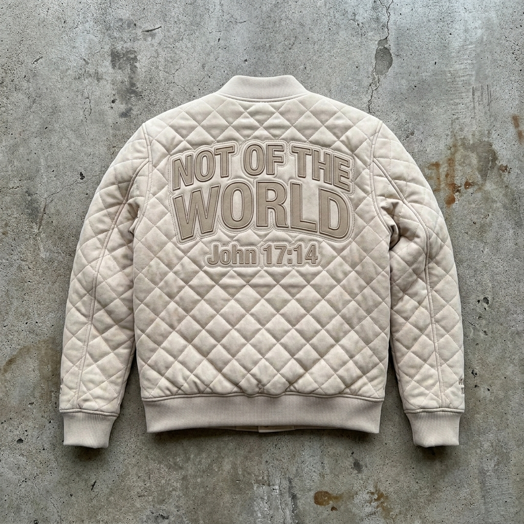 Set Apart Legacy – Quilted Faith Bomber Jacket Goshen & Selah Co