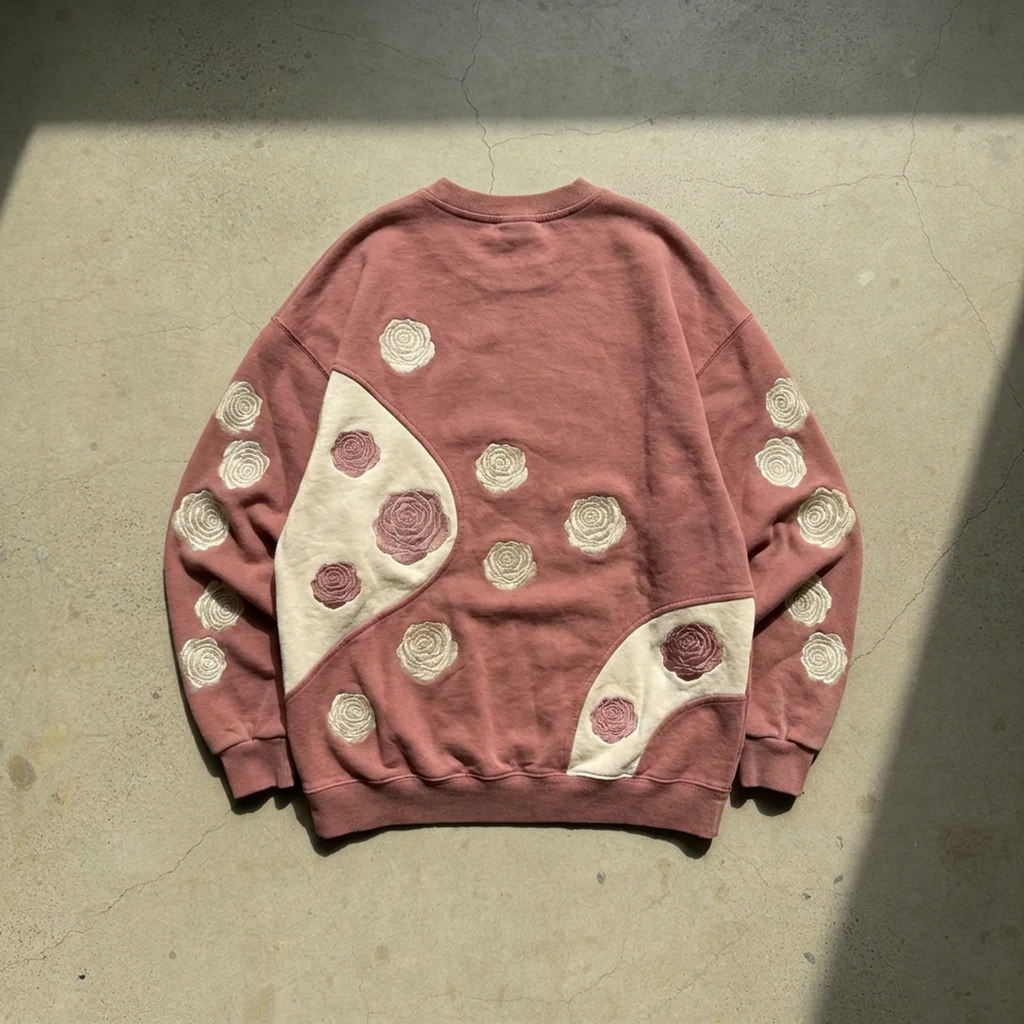 Selah Bloom – Embroidered Statement Crewneck Goshen & Selah Co