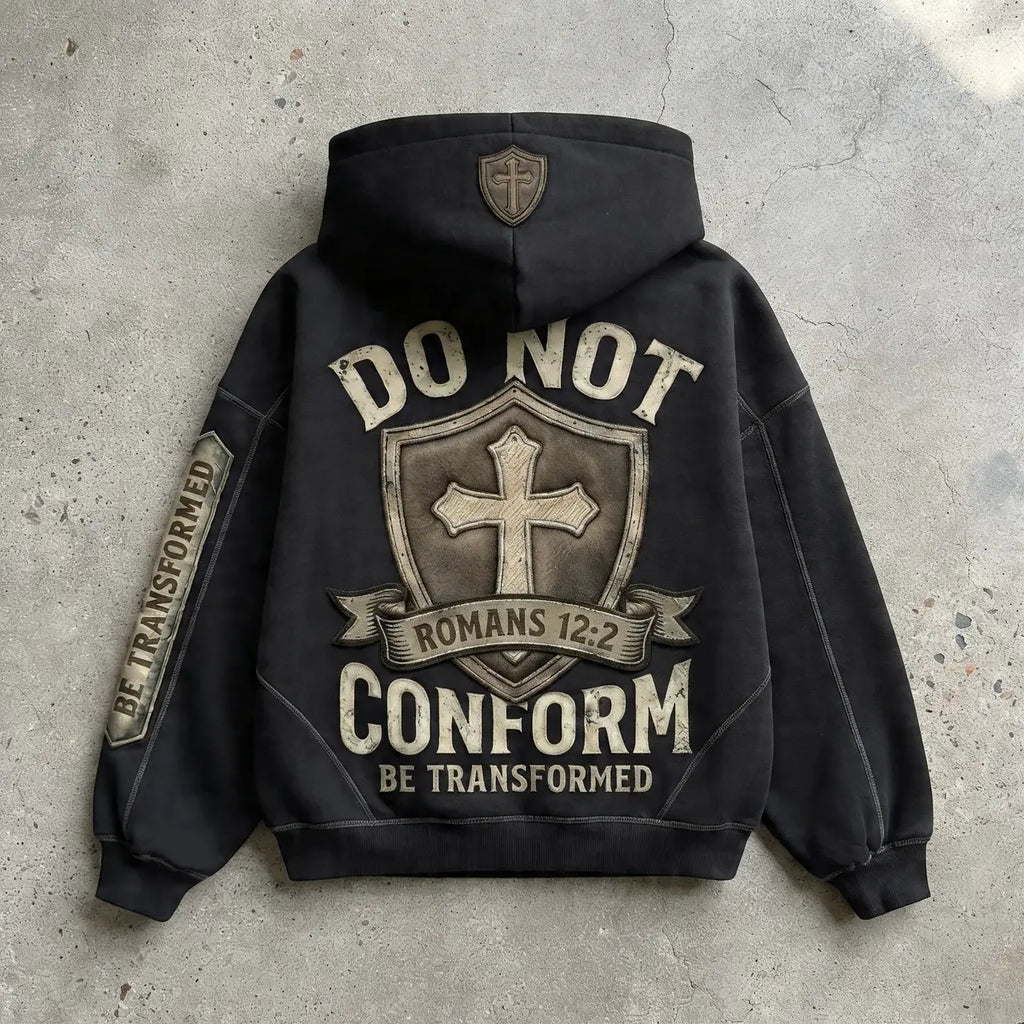 Set Apart Creed Hoodie – Embroidered Heavyweight Hoodie Goshen & Selah Co