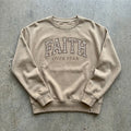 Faith Over Fear Crew – Printed Heavyweight Crewneck Goshen & Selah Co