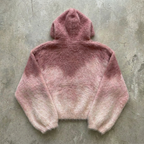 Selah Cloud - Rose Mist Faux Fur Hoodie Goshen & Selah Co