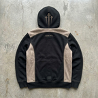 Guided Path – Contrast Panel Zip Hoodie Goshen & Selah Co