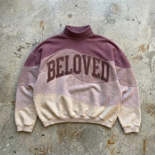 Beloved Drift - Vintage Mauve Mock Neck Sweatshirt Goshen & Selah Co