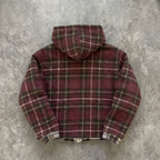 Beloved 1 John 3:1 Plaid Hooded Jacket Goshen & Selah Co